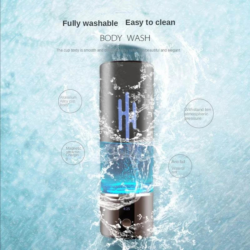 6000PPB High Concentration Hydrogen Rich Water Cup SPE/PEM Hydrogen Water Generator Water Filter Bottle Nano H2 Ventilator