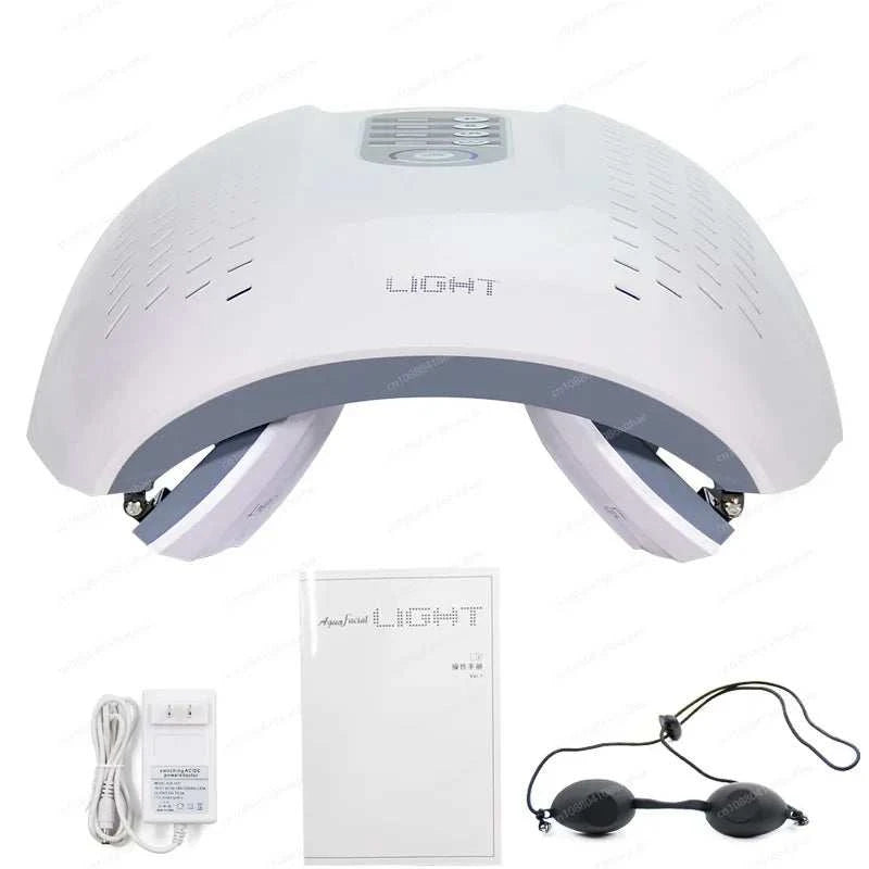 NEW 2026 Led Hood 7 Colors Lamp Red Lights Therapy Skin Care Rejuvenation Wrinkle Remover Face Beauty Spa PDT Photon LED Facial Mask