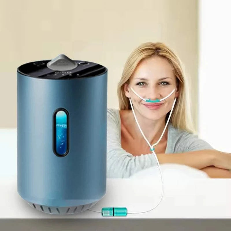 Home SPE PEM Hydrogen Inhaler Portable Inhaler Portable Hydrogen Inhalation Machine 225ml Electrolysis Hydrogen Water Generator