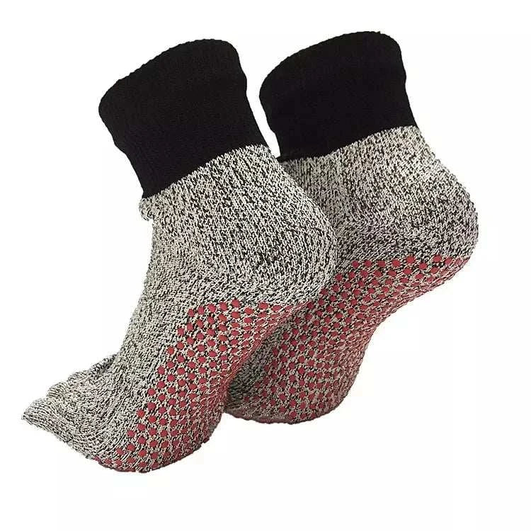 New Cut-resistant socks unisex Protection Hiking socks Outdoor Sports Anti-slip 5 toes middle tube socks mens