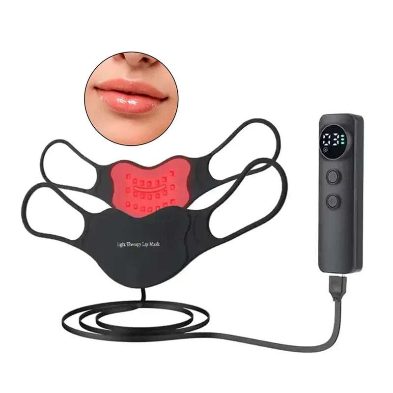 2025 Silicone Red Light Therapy Lip Plumper Lips Care Beauty Mask Device