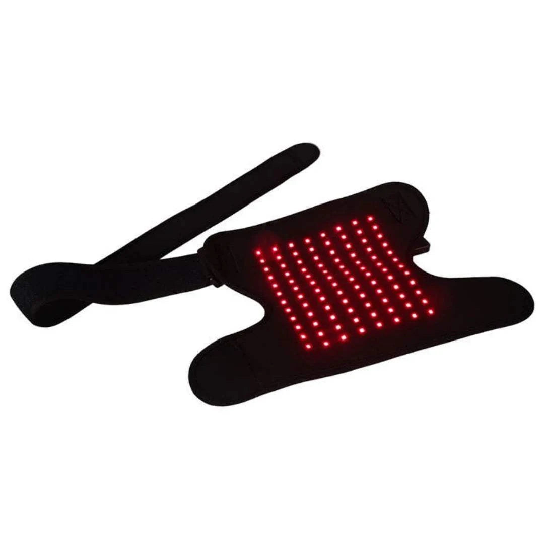 Red Light Therapy Shoulder Brace, 660&850nm Infrared Wrap Therapy with Pulse device for Improve Joint Muscle Shoulder Pain Relief