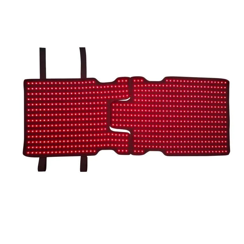 2025 New Arrival Home Use 80*56cm 80W 660nm 850nm Flexible Heat Pain Relief Red Light Therapy Waistcoat