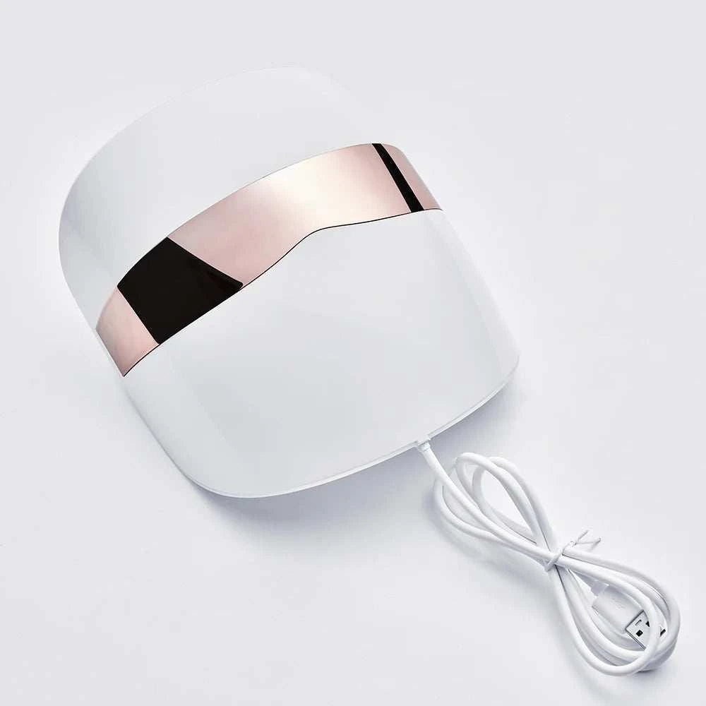 2026 LED Red Light Therapy A7-IR Face Mask Infrared Light Skin Collagen Wrinkles Removal