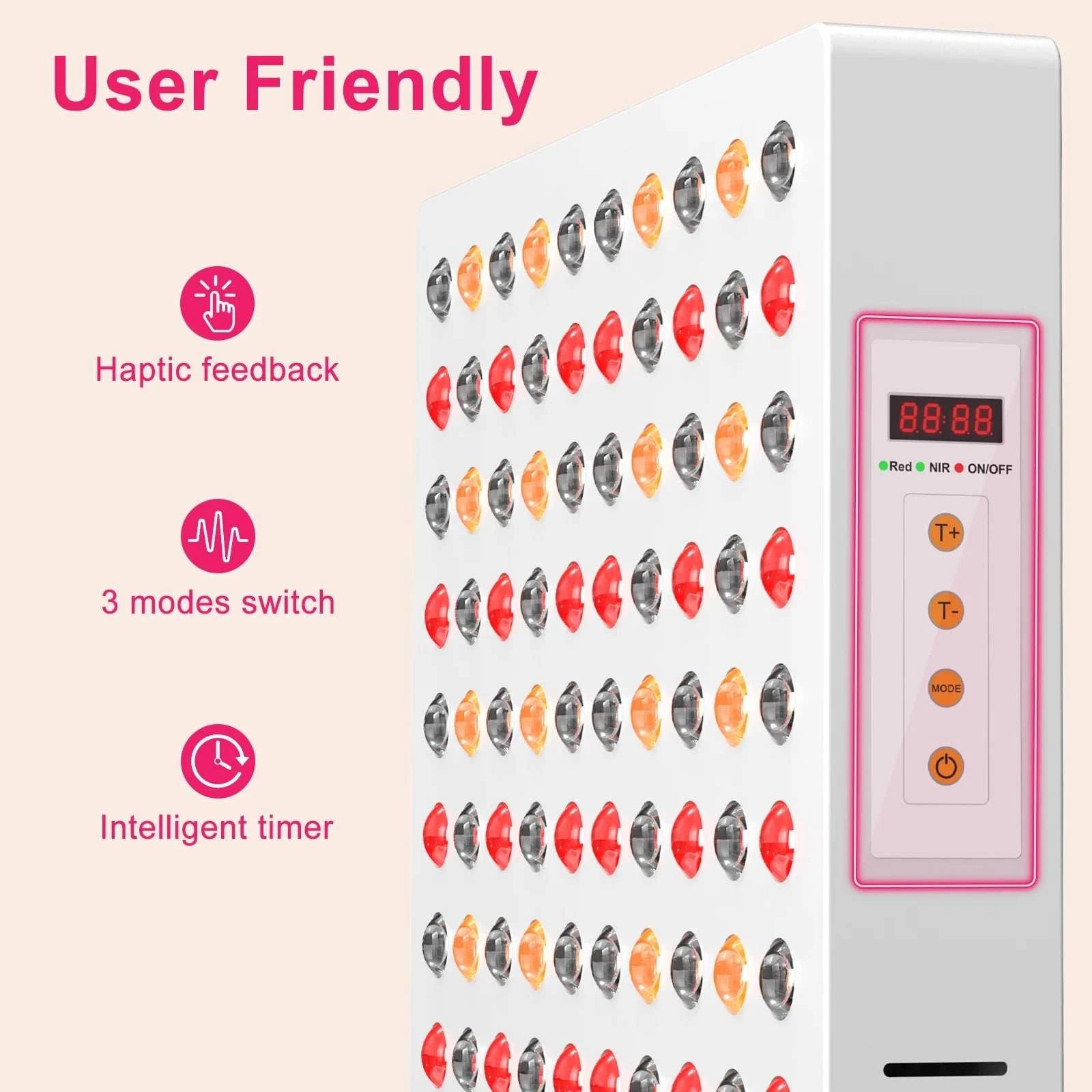 2025 High Quality 1500W Full Body Pain Relief Red Therapy Light Panel for Salon SPA Sauna 5 Wavelength 630/660/810/830/850nm