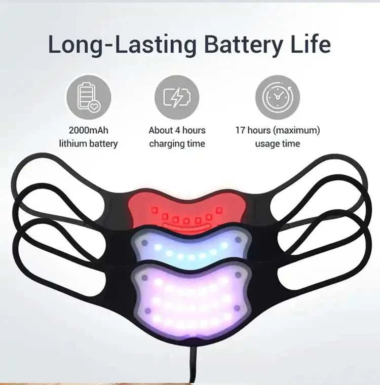 2025 Silicone Red Light Therapy Lip Plumper Lips Care Beauty Mask Device