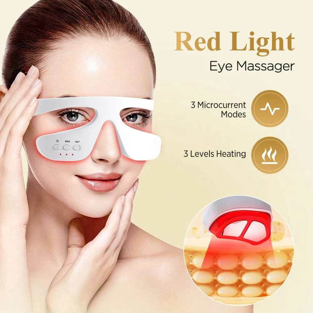 Electric Eye Massager 3D Eyes Relax Massager Fatigue Relief Lighten Dark Circles Smooth Eye Fine Line Beauty Machine Eye Care