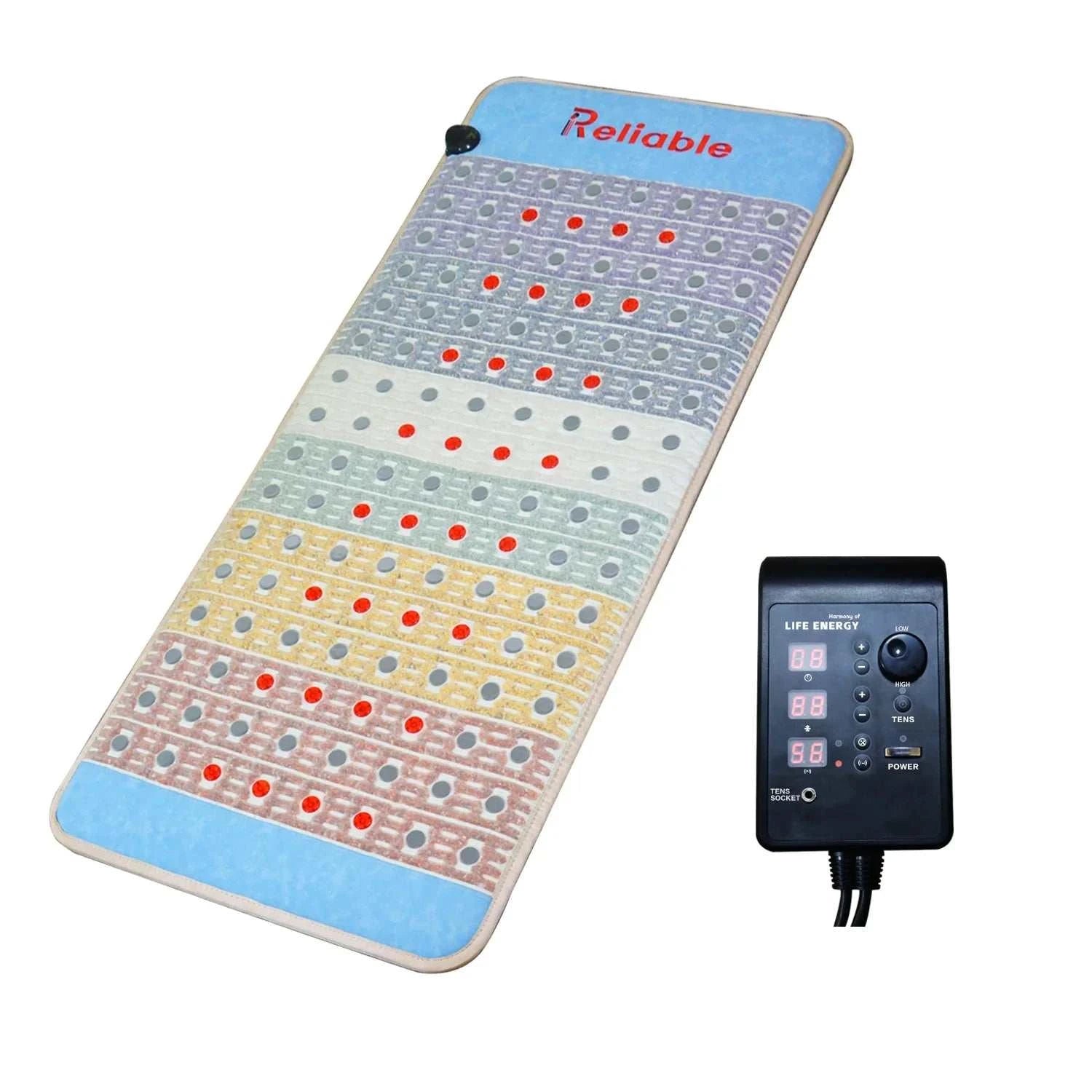 New Model 2026 Natural Crystal Mat Red Light Therapy Photon Mat Negative Oxygen Far Infrared Yoga Mat