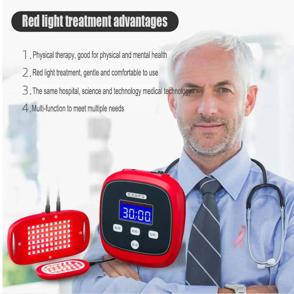 Prostate Red Light Therapy Device Irradiate Probe Dysuria Nocturia Frequently Dredge Meridians Wound Healing Treatment