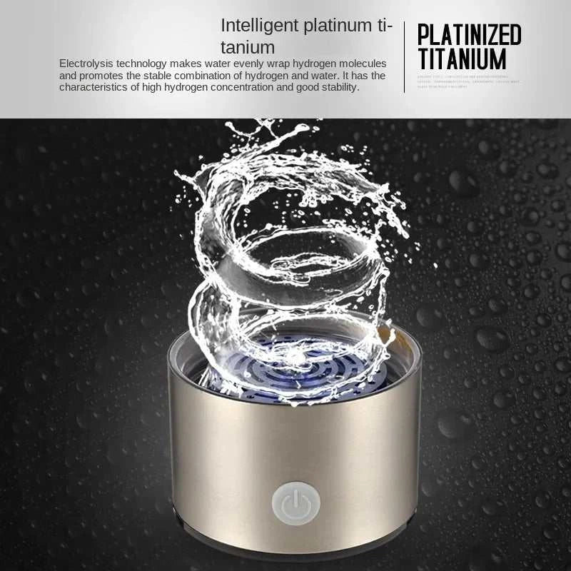 420ML Water Filter Hydrogen Ionized Water Bottle Hydrogen Generator Bottle Portable Water Ionizer Health Cup Home Appliance