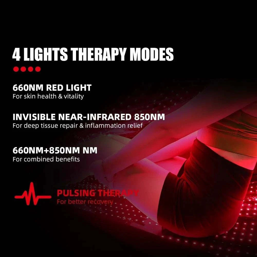 2026 Redfy Infrared Led Light Photon Therapy Blanket Pain Relief For Home Use