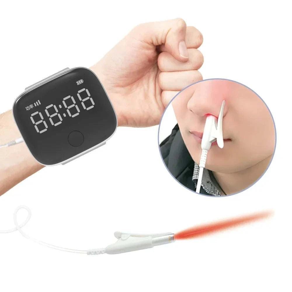 2026 Health care supplies 7 diodes 650nm led light physical therapy equipments red light therapy smart watches