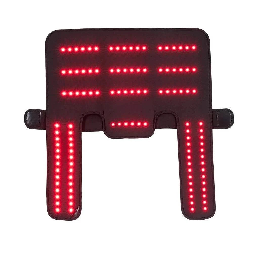 2026 Red Thera Custom 660nm 850nm Red Light Therapy Shoulder and Neck Infrared Wrap Pad for Pain Relief