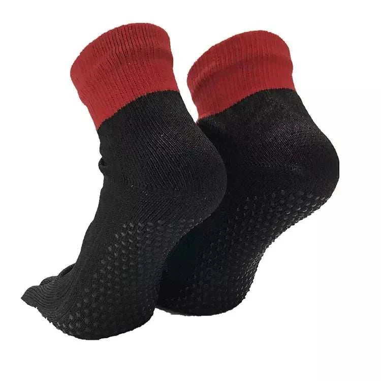 New Cut-resistant socks unisex Protection Hiking socks Outdoor Sports Anti-slip 5 toes middle tube socks mens