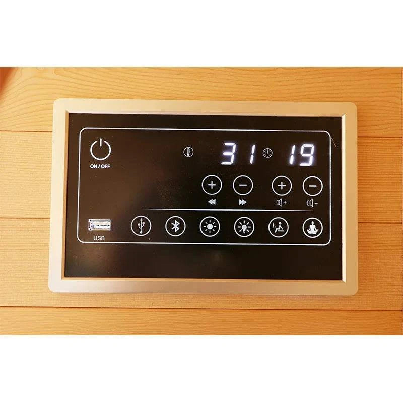 2026 Red Light Therapy Panel Infrared Canadian Hemlock Sauna Room Dry Steam Room Home Sauna Cabin
