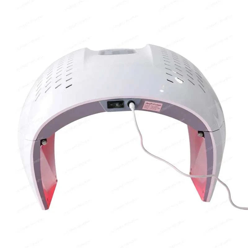 NEW 2026 Led Hood 7 Colors Lamp Red Lights Therapy Skin Care Rejuvenation Wrinkle Remover Face Beauty Spa PDT Photon LED Facial Mask
