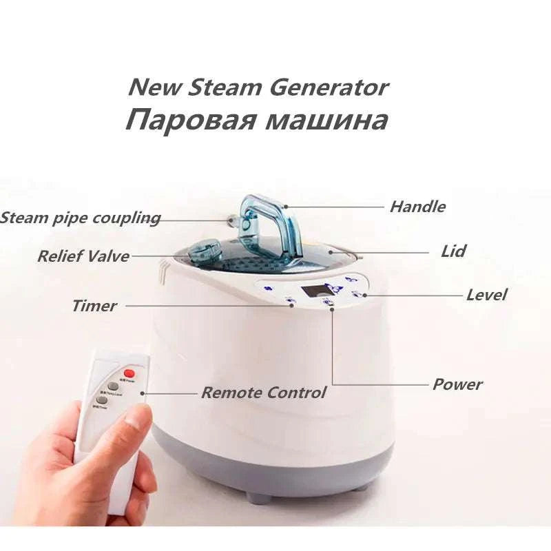 Steam Sauna Home Portable Sauna Spa 4L 2000W EU Plug STEAM BATH
