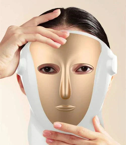 New Arrival Red Light Therapy Facial Mask for Neck and Face with Photon 850nm Far Infrared LED.