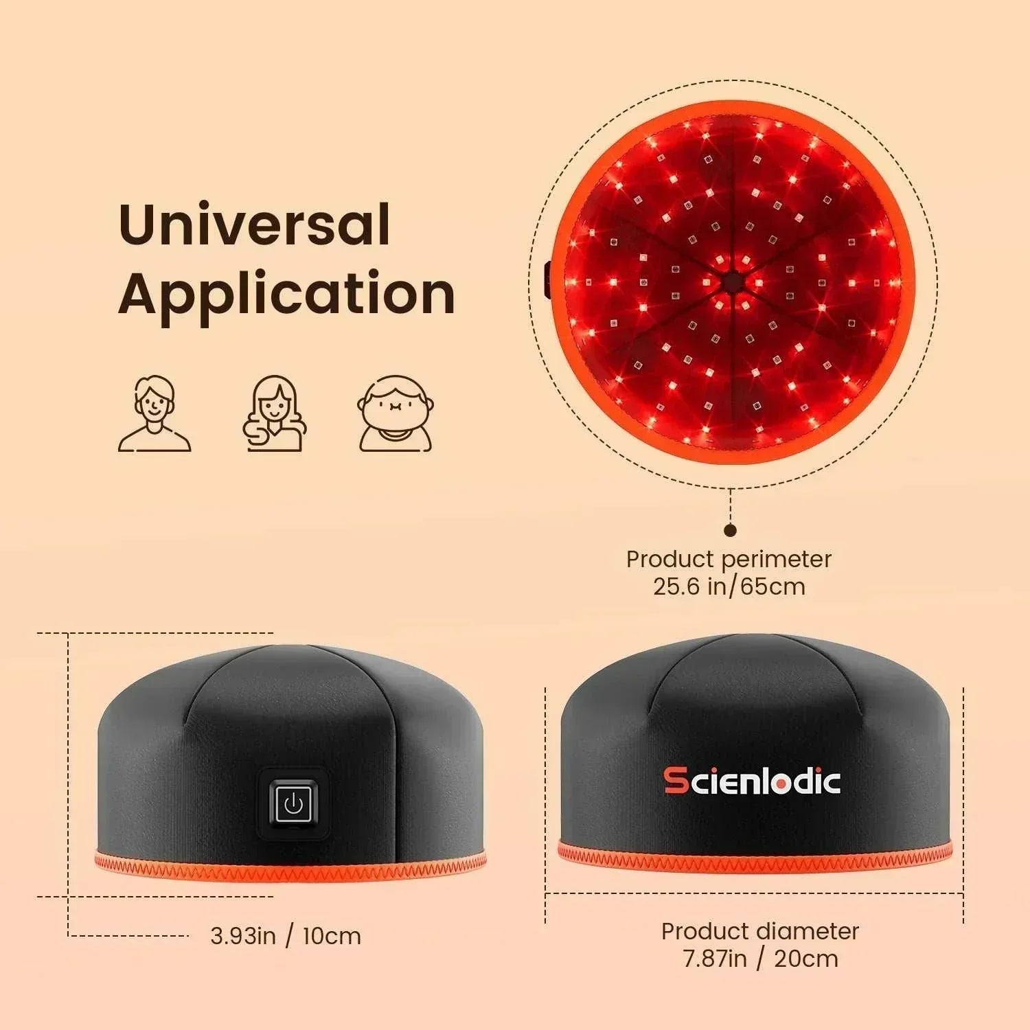Red Light Therapy Hair Growth Cap for Hair Loss Treatment