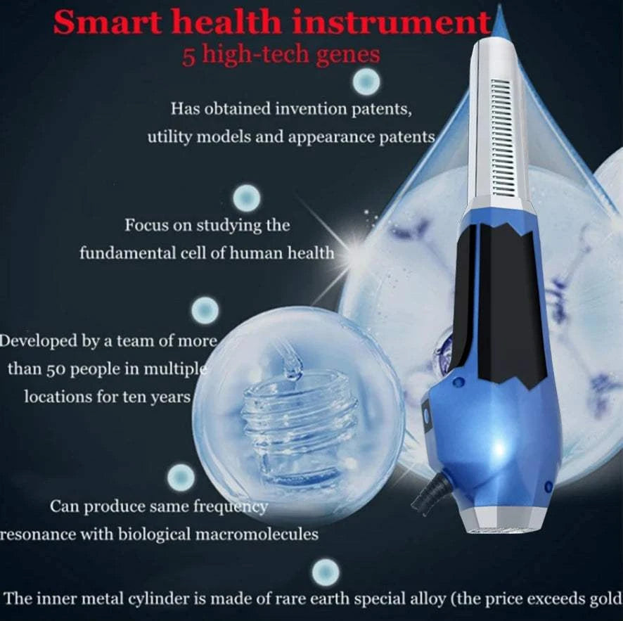 Terahertz Blue Pro Light Therapy Device Pain Relief High Frequency Wand Home Care Physical Iteracare Device Heat Therapy Blower