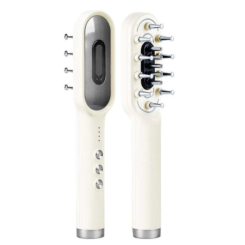 2025 LED Red Light Therapy Electric Massage Comb Hair Growth Applicator Anti-Hair Loss Head Massage Hair Brush Scalp Treatment