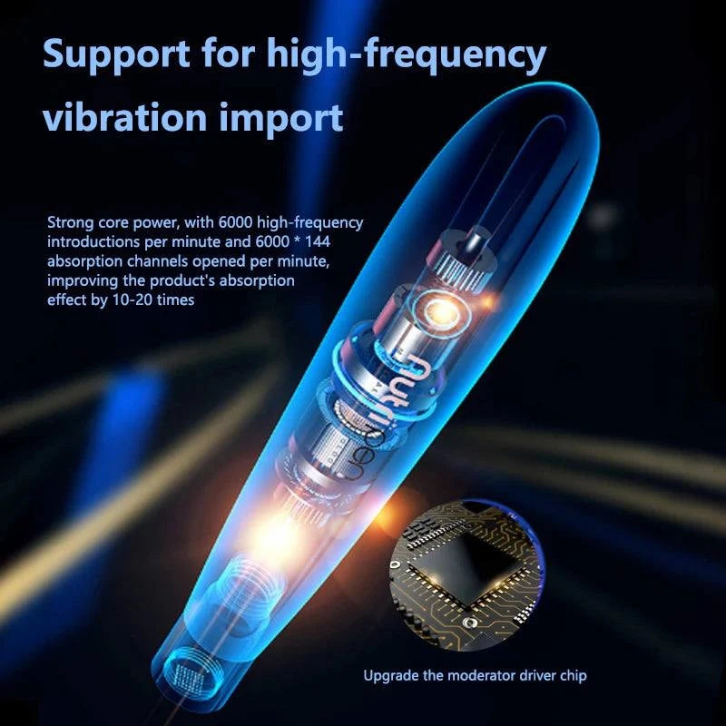 Terahertz Blue Pro Light Therapy Device Pain Relief High Frequency Wand Home Care Physical Iteracare Device Heat Therapy Blower
