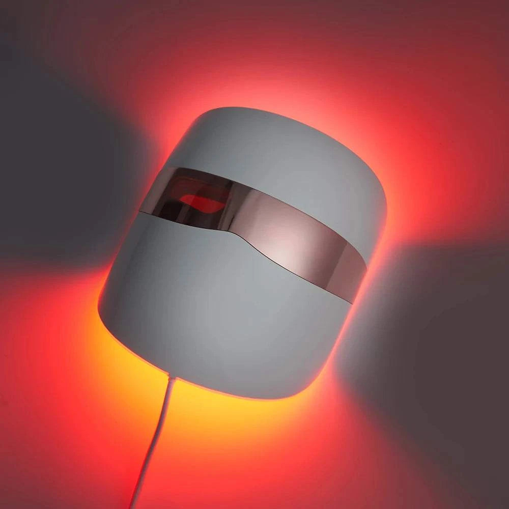 2026 LED Red Light Therapy A7-IR Face Mask Infrared Light Skin Collagen Wrinkles Removal