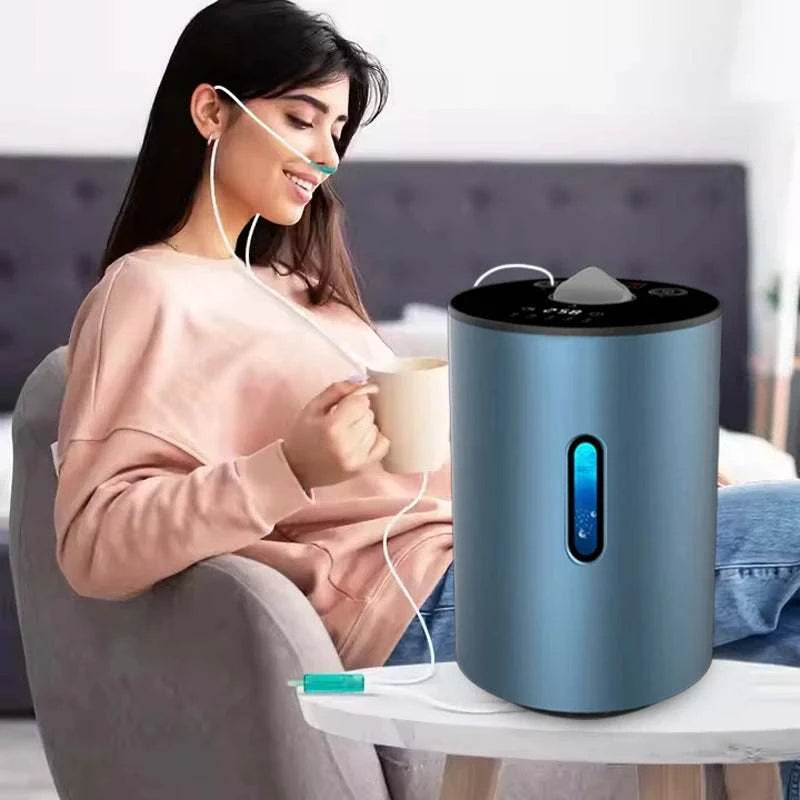 Home SPE PEM Hydrogen Inhaler Portable Inhaler Portable Hydrogen Inhalation Machine 225ml Electrolysis Hydrogen Water Generator