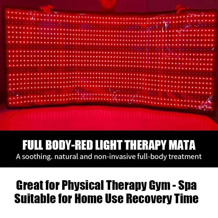 Pain Relief Infrared Therapy Mat 660Nm 850Nm Led Red Light Therapy Blanket