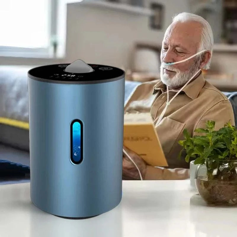 Home SPE PEM Hydrogen Inhaler Portable Inhaler Portable Hydrogen Inhalation Machine 225ml Electrolysis Hydrogen Water Generator