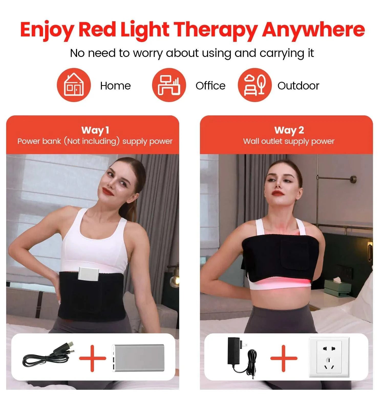2026 Ideatherapy Infrared Light Therapy Skincare Belt Mat Blanket Sleeping Bag Red Light Therapy 660nm 850nm=1:2 for Home Using