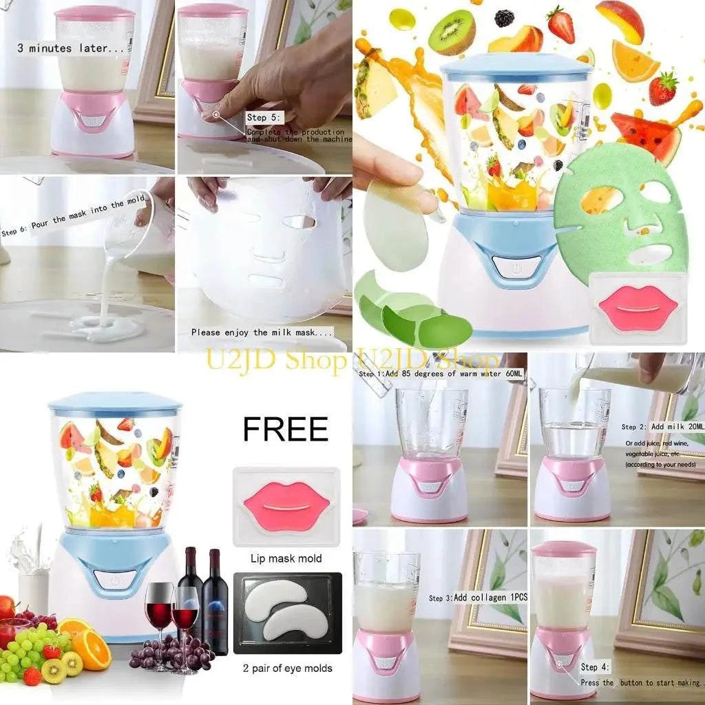 2026 1 Set Face Maker Machine for Facial Mask DIY Natural Fruit Vegetable Masks SPA Skin Care Tool Beauty Salon