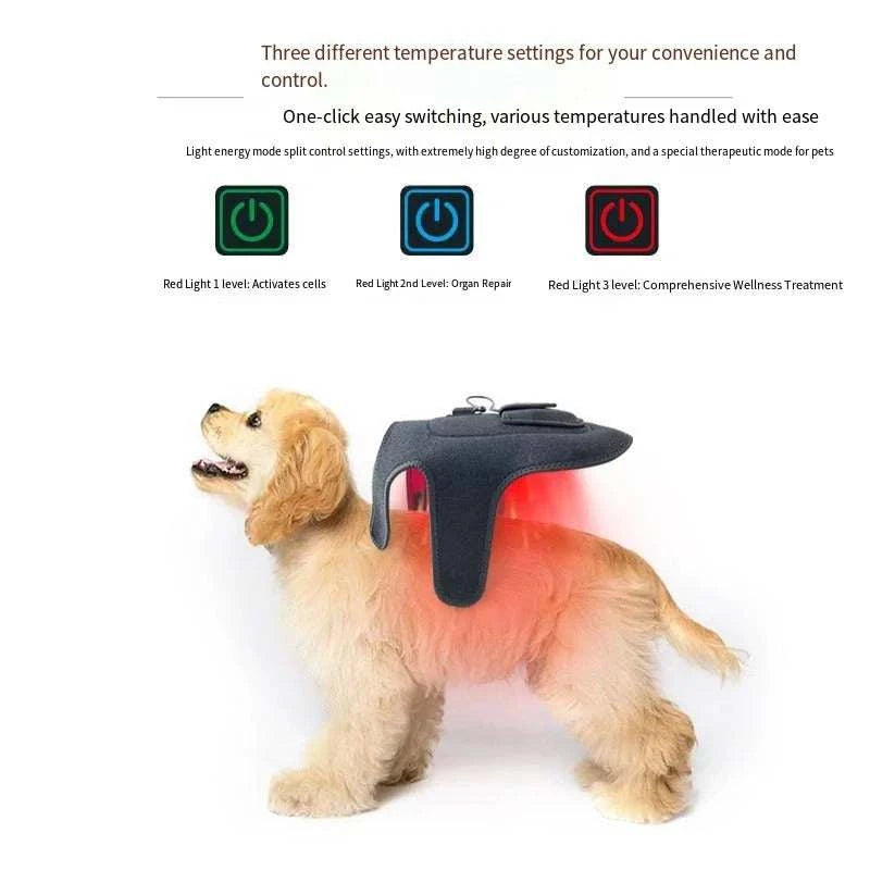 New 2026 Trend Infrared Light Therapy Red Light Cats and Dog Device Red Light Therapy Belt Infrared Therapy Wrap