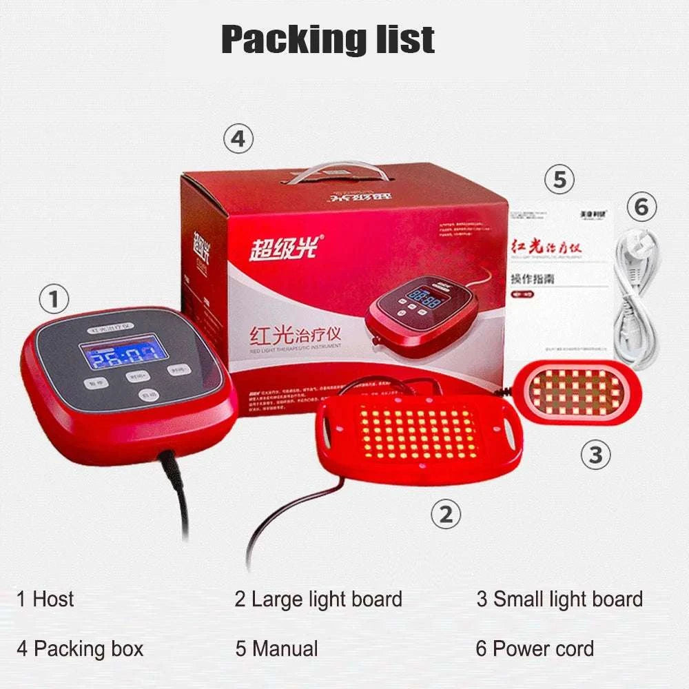 Prostate Red Light Therapy Device Irradiate Probe Dysuria Nocturia Frequently Dredge Meridians Wound Healing Treatment