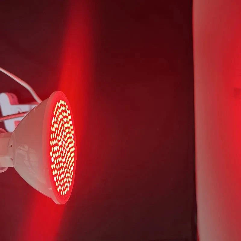 10w Red Light Therapy Panel Lamp for Facial Anti Aging Skin Care Beauty 220LED Light Body Pain Relief Physical Therapy Tools