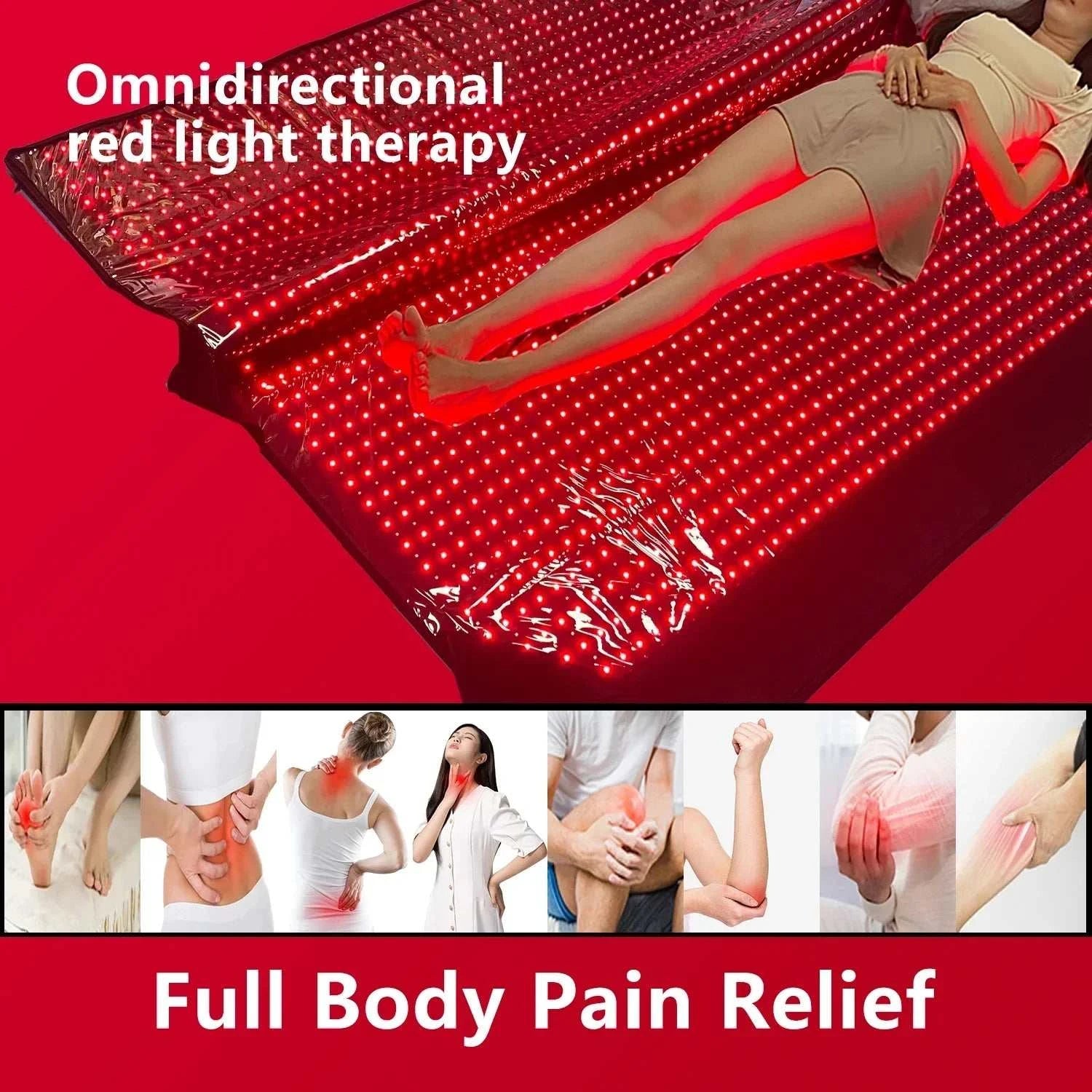 2026 NEW Arrival Commercial Use Full Body Red Light Therapy Sleeping Bag Muscle Relax Pain Relief