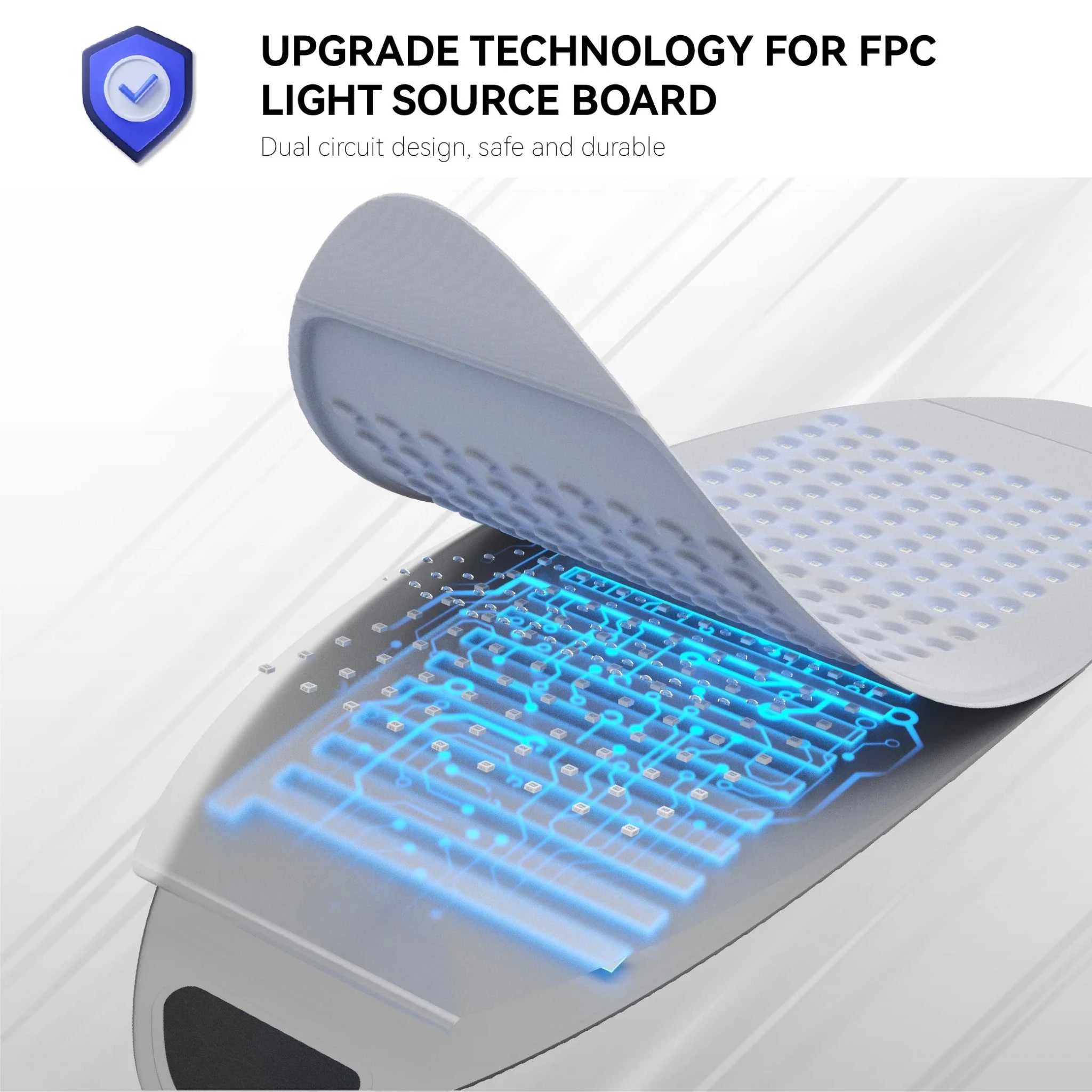 Hello Face L6 Mask 630nm 850nm 510K LED Light Therapy Mask PDT Red Light Near-infrared Light Facial Device Spa Skin Care