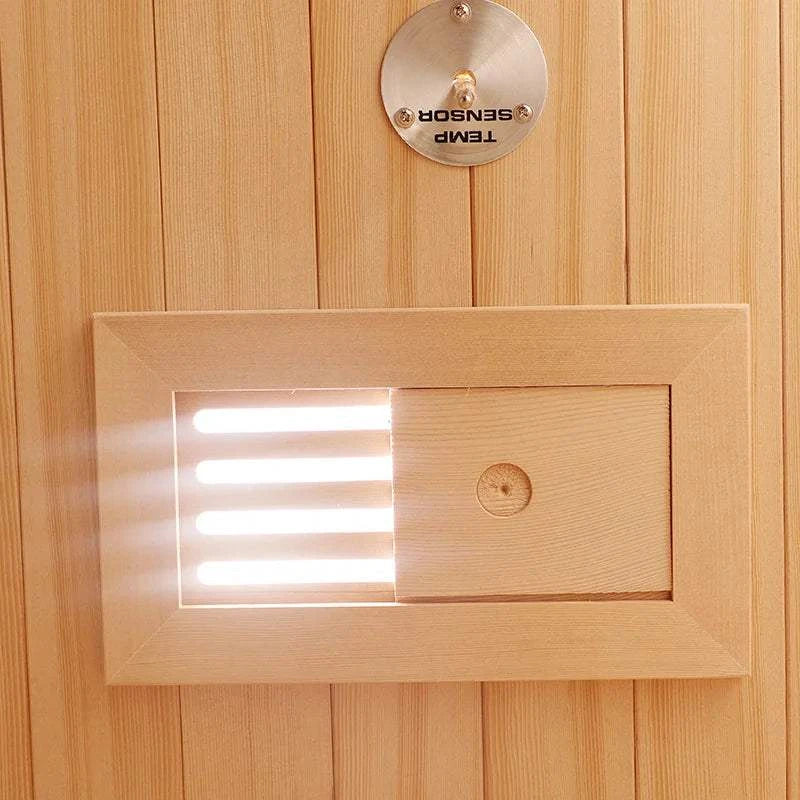 2026 Red Light Therapy Panel Infrared Canadian Hemlock Sauna Room Dry Steam Room Home Sauna Cabin