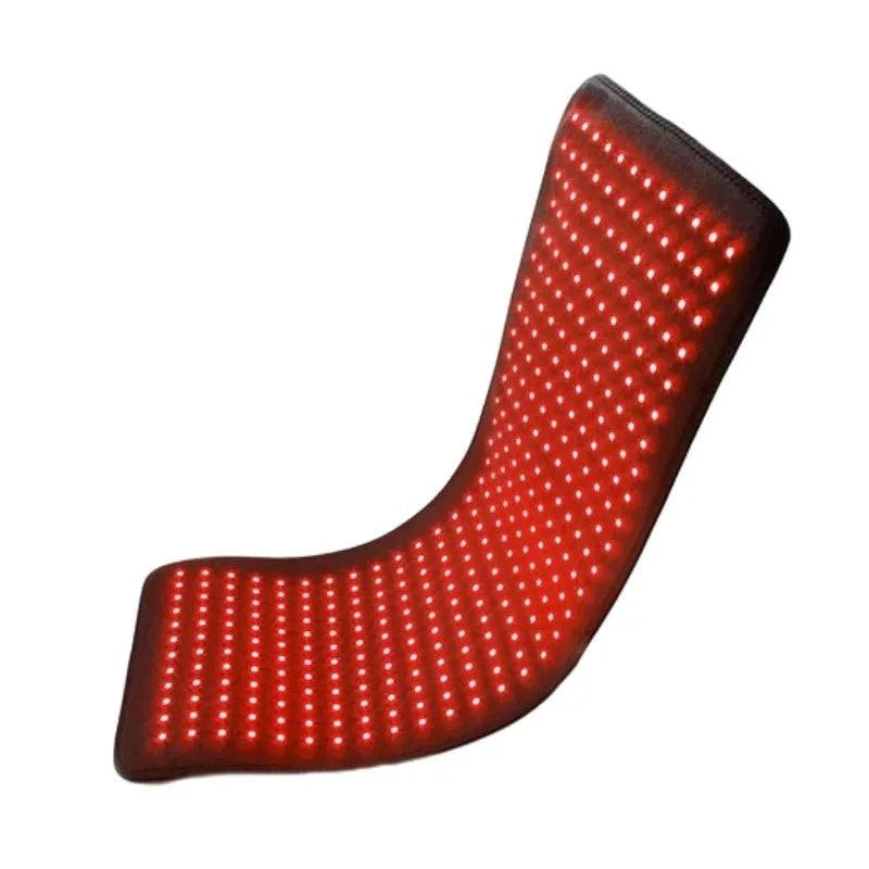 360pcs LED Red Light Therapy Area for Pain Relief 660nm 850nm Red Infrared Light Pad for Waist, Back, Abdomen, Knees, Wrists Mus