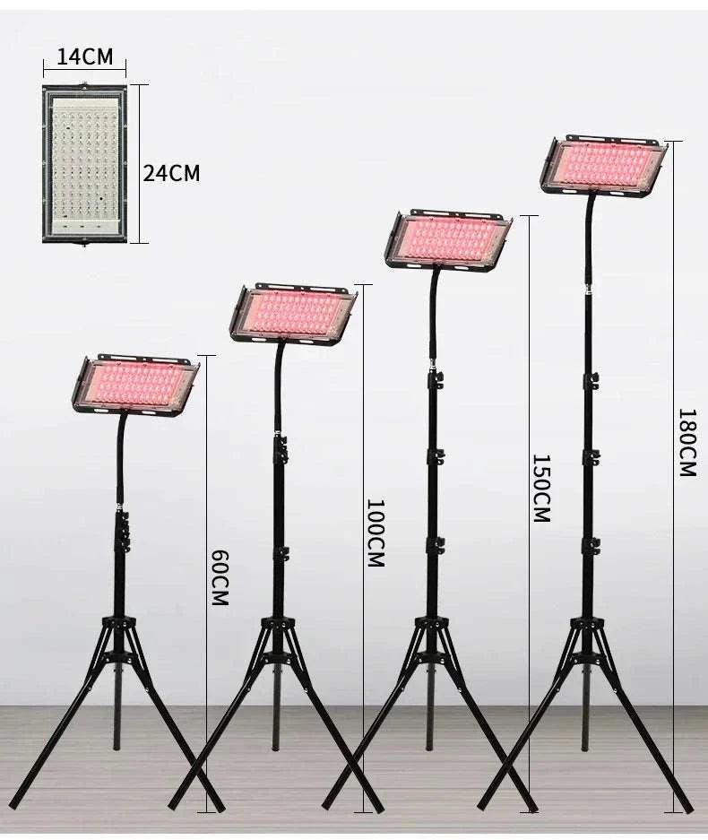 3 in 1 Infrared&Red Light Therapy Lamp with Stand,660&850nm Red Light Therapy for Face, Muscles Pain, Skin, Leg, Joints, Waist