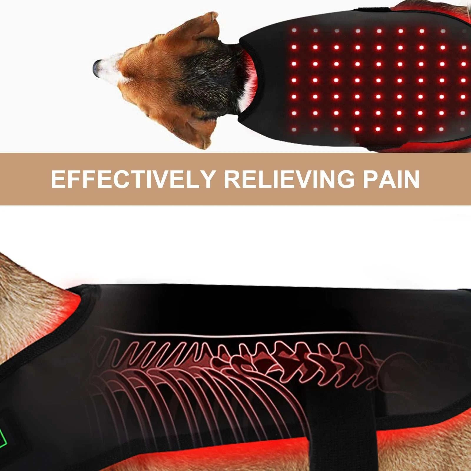 2026 Infrared Light Therapy Device Red Light Therapy Belt Small Dog/ Cat Infrared Therapy Wrap