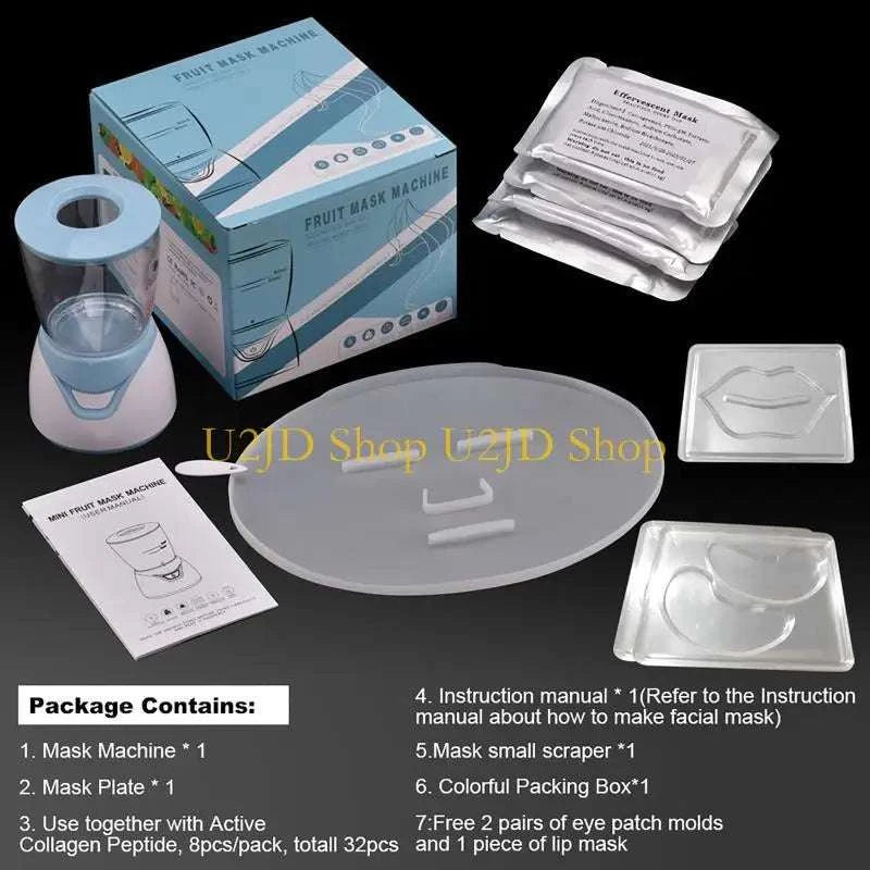 2026 1 Set Face Maker Machine for Facial Mask DIY Natural Fruit Vegetable Masks SPA Skin Care Tool Beauty Salon
