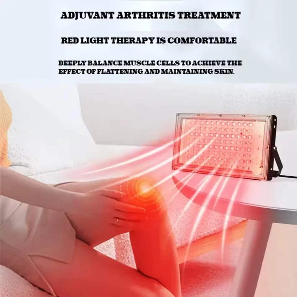 96 LEDs Red Light Therapy Panel Lamp for Facial Anti Aging Skin Care Beauty 660nm Infrared Light Skin Care Device Beauty Health