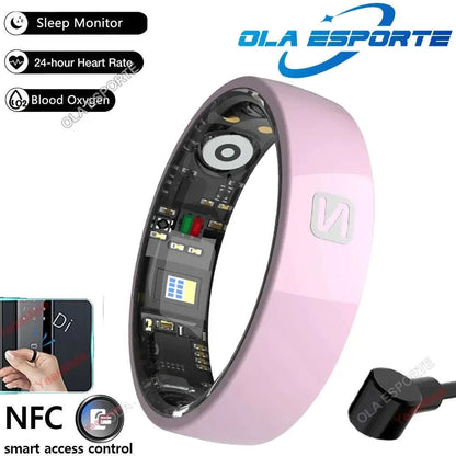 NFC Sport Smart Ring Waterproof Health Monitor Ceramic SmartRing Sleep Monitor Smart Control Photo AI FamilyRing for Ring