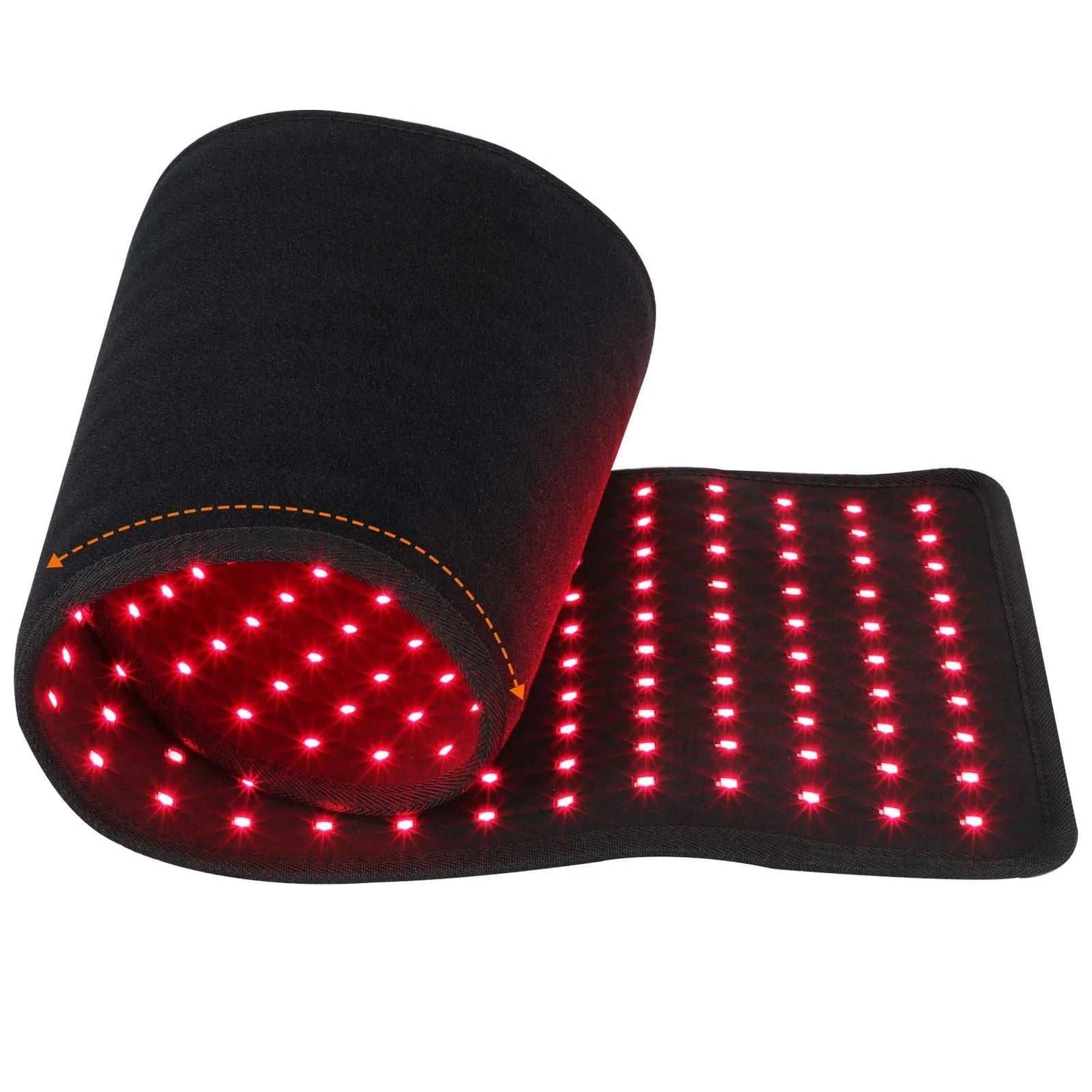 360pcs LED Red Light Therapy Area for Pain Relief 660nm 850nm Red Infrared Light Pad for Waist, Back, Abdomen, Knees, Wrists Mus