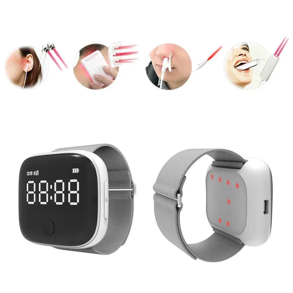 2026 Health care supplies 7 diodes 650nm led light  physical therapy equipments red light therapy smart watches