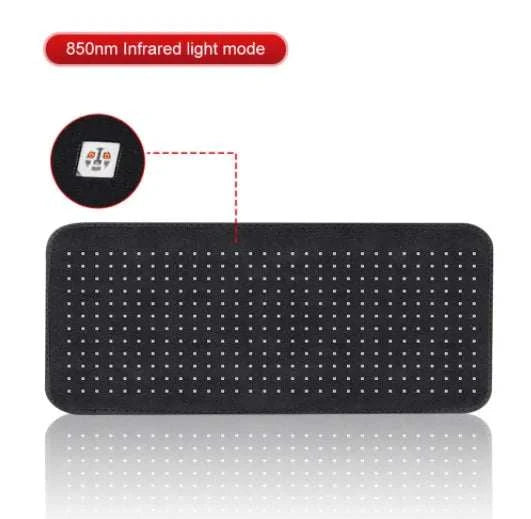360pcs LEDs 660NM&amp;850NM Red Light Therapy Mat Near Infrared Therapy Wrap Heat Pad for Full Body Pain Relief Skin Rejuven