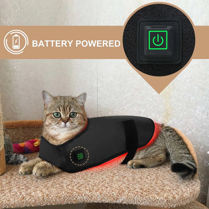 2026 Infrared Light Therapy  Device Red Light Therapy Belt Small Dog/ Cat Infrared Therapy Wrap