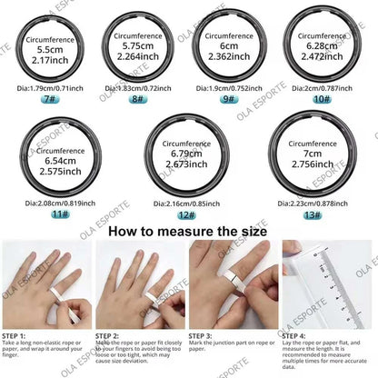 Smart Ring LED Display Screen Heart Rate Blood Oxygen Monitor Smartring Men Women Waterproof Multiple Sports Modes Ring 2025 New