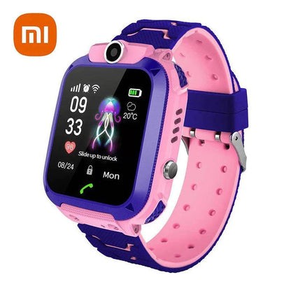 Xiaomi Kids Smart Watch 4G Sim Card Call Camera GPS Location SOS Antil-lost IP67 Waterproof Smart Watch For Ios Android Kid Gift
